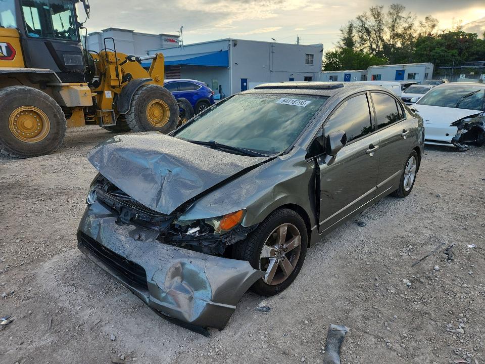 HONDA CIVIC 2008 with VIN 2HGFA16888H507070 - Photo from auction