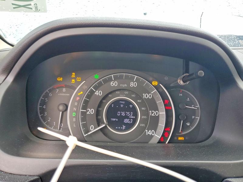 Photo 9 from auction – 2015 HONDA CR-V with VIN 5J6RM4H72FL034298