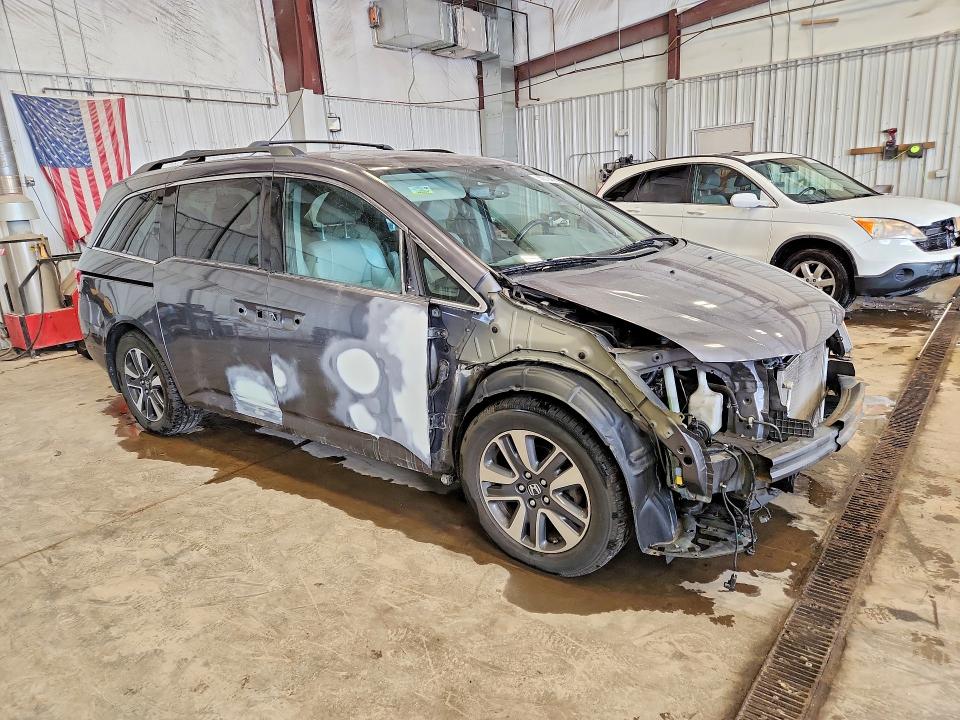 Photo 4 from auction – 2016 HONDA ODYSSEY with VIN 5FNRL5H95GB039340