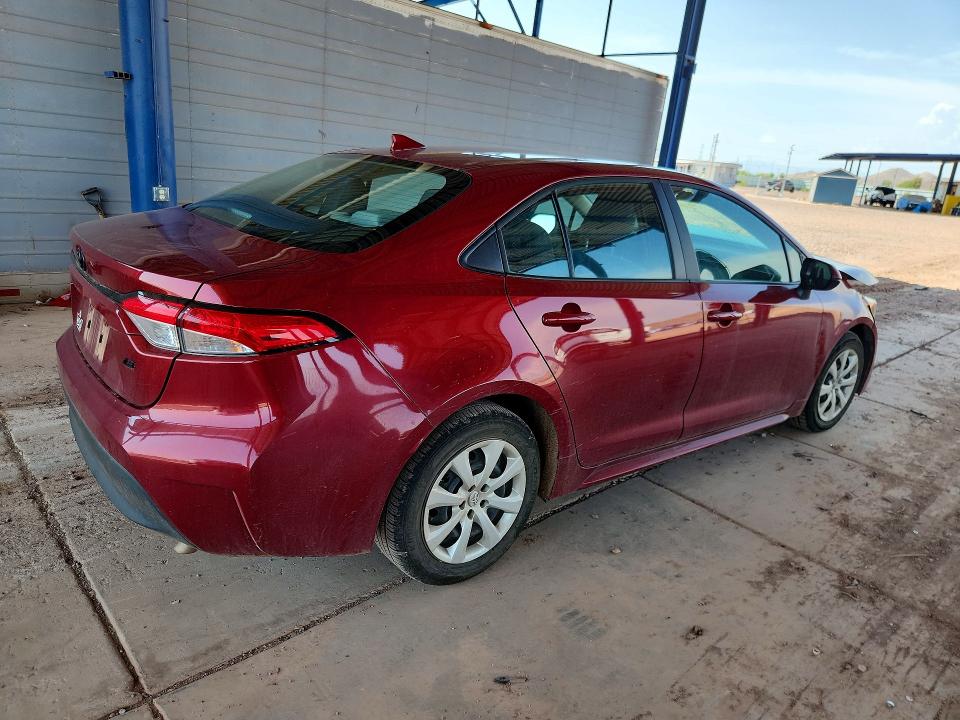 Photo 3 from auction – 2025 TOYOTA COROLLA with VIN 5YFB4MDE8SP337888