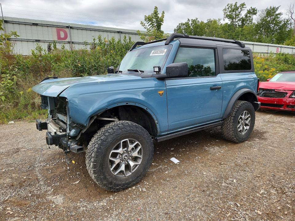 Photo 1 from auction – 2022 FORD BRONCO with VIN 1FMDE5CH5NLB55436
