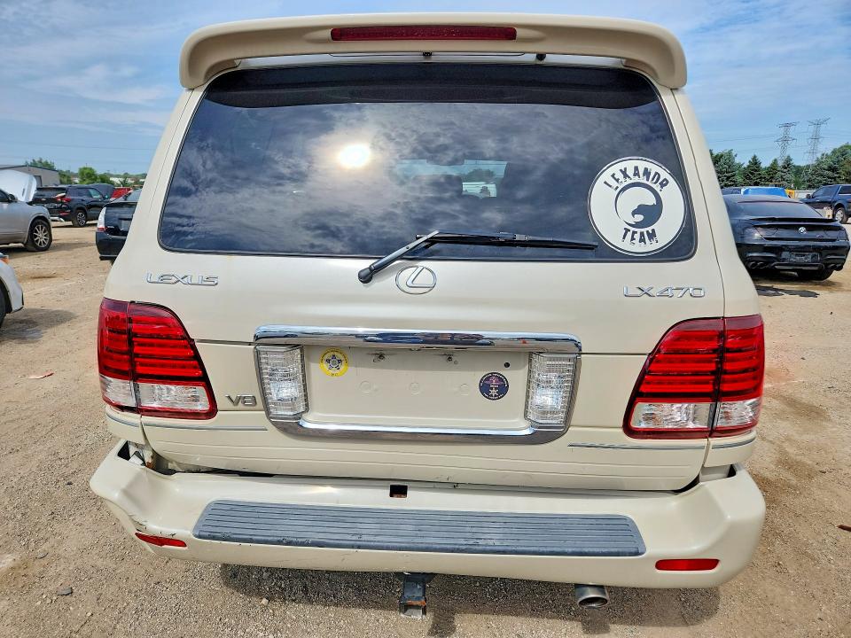 Photo 6 from auction – 2006 LEXUS LX with VIN JTJHT00W664003899