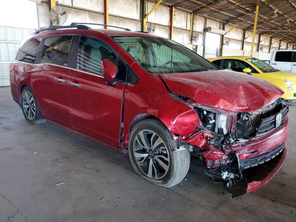 Photo 4 from auction – 2023 HONDA ODYSSEY with VIN 5FNRL6H85PB048021