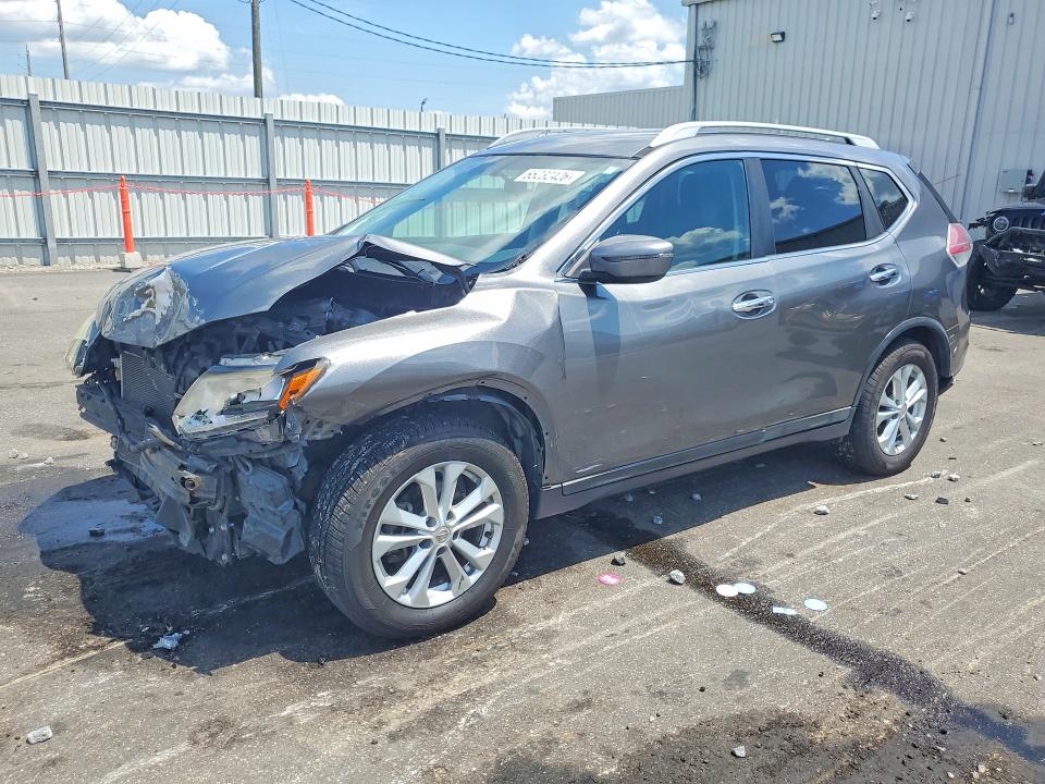 NISSAN ROGUE 2016 with VIN 5N1AT2MT0GC897966 - Photo from auction