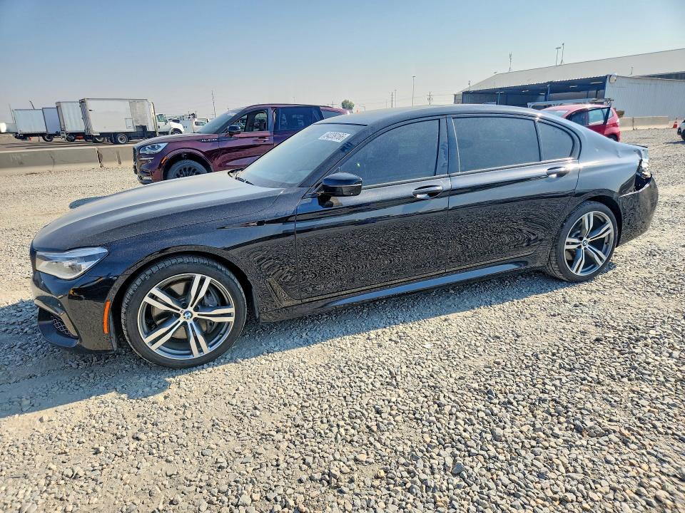 BMW 750 2016 with VIN WBA7F2C59GG418927 - Photo from auction