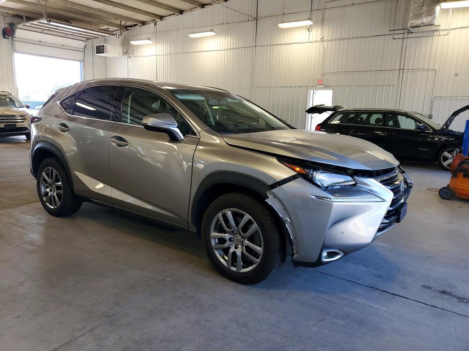 Photo 4 from auction – 2016 LEXUS NX 200T with VIN JTJBARBZ6G2095522