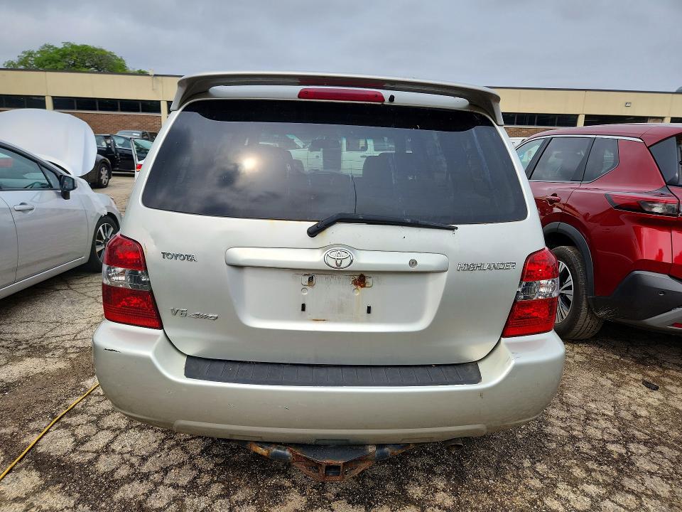 Photo 6 from auction – 2006 TOYOTA HIGHLANDER with VIN JTEEP21A660160943