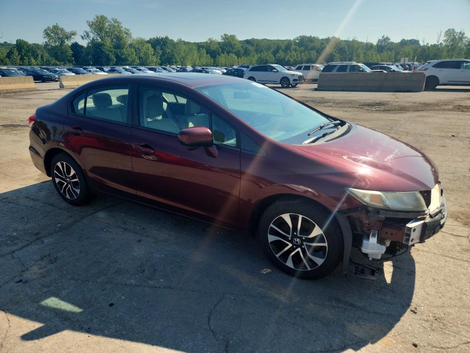 Photo 4 from auction – 2015 HONDA CIVIC with VIN 19XFB2F84FE269633
