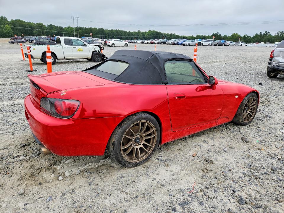 Photo 3 from auction – 2000 HONDA S2000 with VIN JHMAP1146YT005946