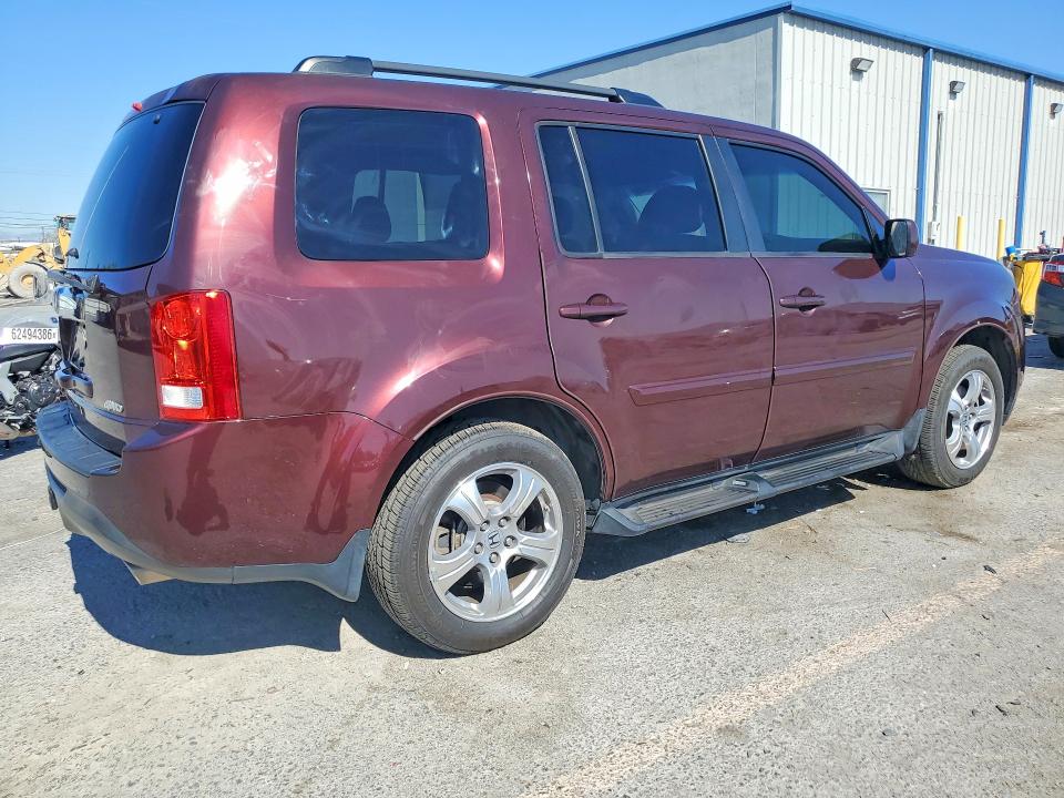 Photo 3 from auction – 2012 HONDA PILOT with VIN 5FNYF4H59CB070370
