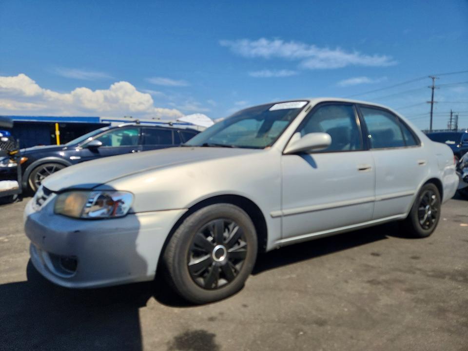 TOYOTA COROLLA 2002 with VIN 1NXBR12E72Z615486 - Photo from auction