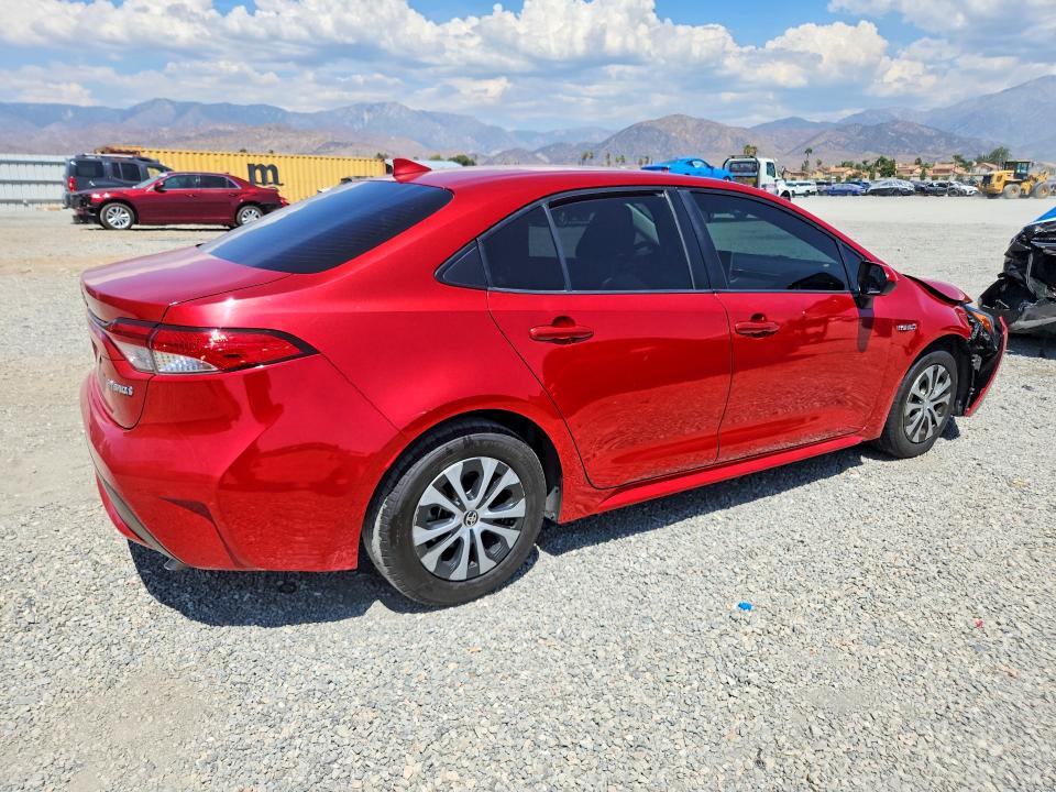 Photo 3 from auction – 2020 TOYOTA COROLLA with VIN JTDEBRBE9LJ009386