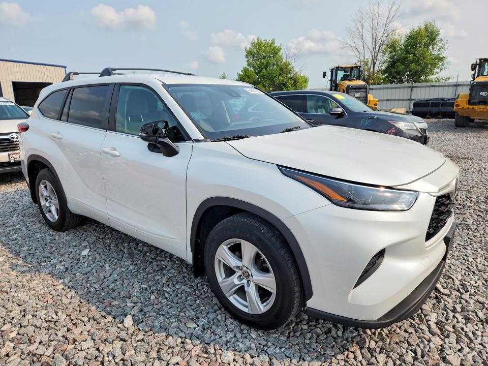 Photo 4 from auction – 2023 TOYOTA HIGHLANDER with VIN 5TDKDRAH9PS019577