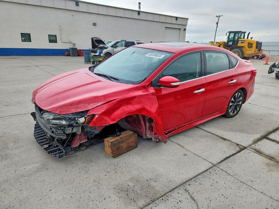 NISSAN SENTRA 2018 with VIN 3N1CB7AP6JY214285 - Photo from auction