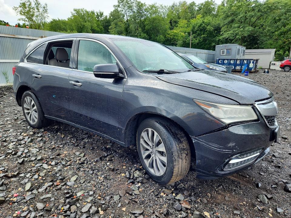 Foto 4 de la subasta – 2016 ACURA MDX con VIN 5FRYD3H46GB009876