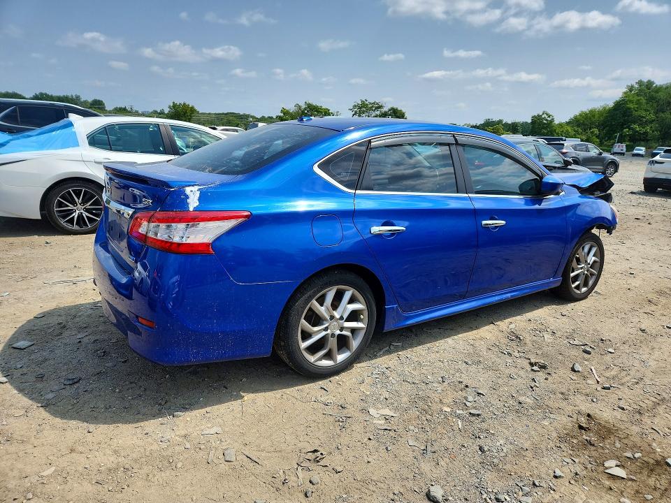 Photo 3 from auction – 2013 NISSAN SENTRA with VIN 3N1AB7APXDL721859