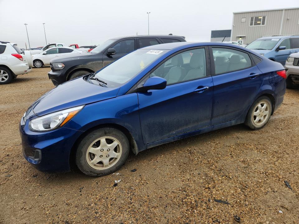 HYUNDAI ACCENT 2017 with VIN KMHCT4AE6HU329839 - Photo from auction