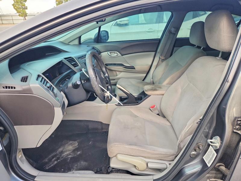 Photo 7 from auction – 2012 HONDA CIVIC with VIN 2HGFB2F61CH519605