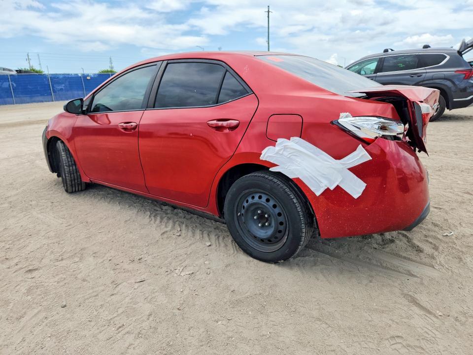 Photo 2 from auction – 2014 TOYOTA COROLLA with VIN 5YFBURHE2EP091285
