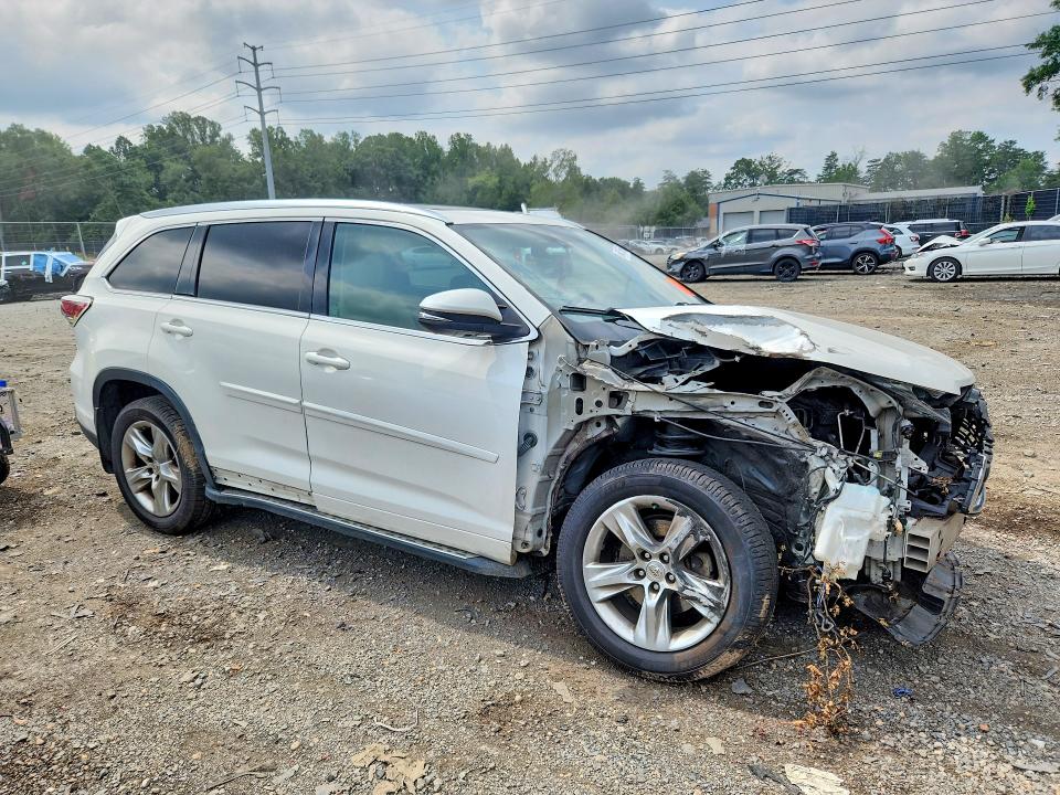 Photo 4 from auction – 2014 TOYOTA HIGHLANDER with VIN 5TDDKRFH1ES024891