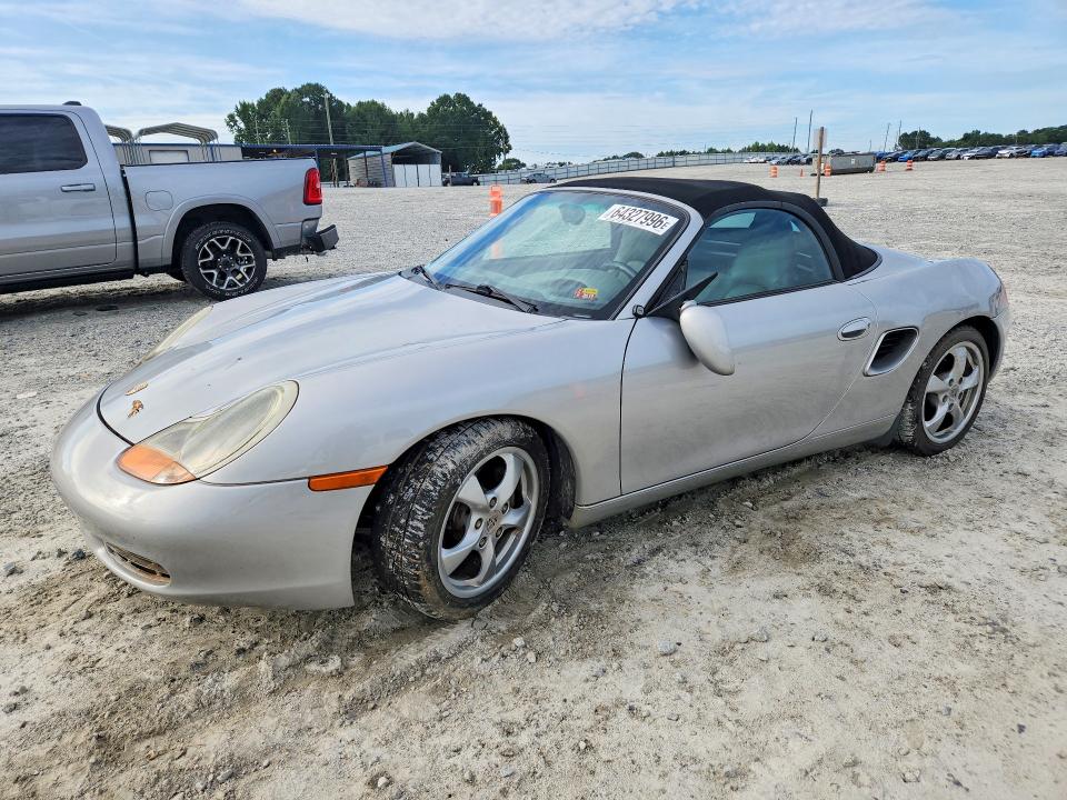 PORSCHE BOXSTER 2002 with VIN WP0CA29802U625539 - Photo from auction