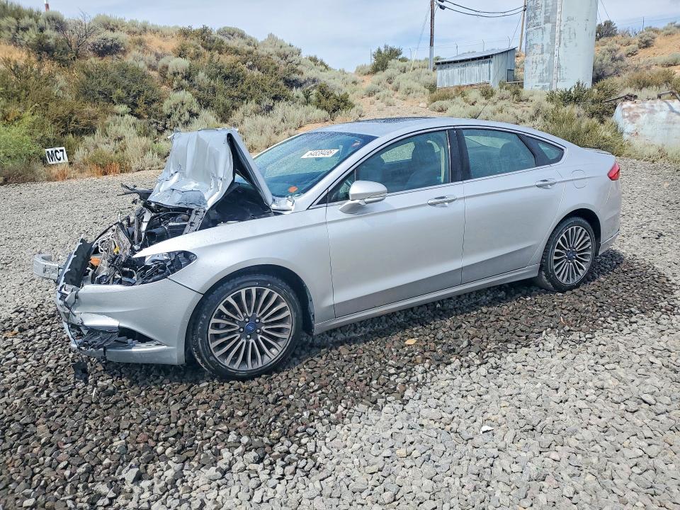 FORD FUSION 2018 with VIN 3FA6P0D98JR132400 - Photo from auction