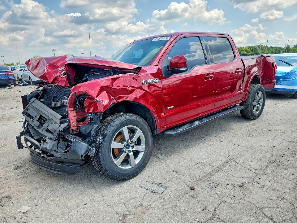 FORD F150 2015 with VIN 1FTEW1EGXFFA09651 - Photo from auction