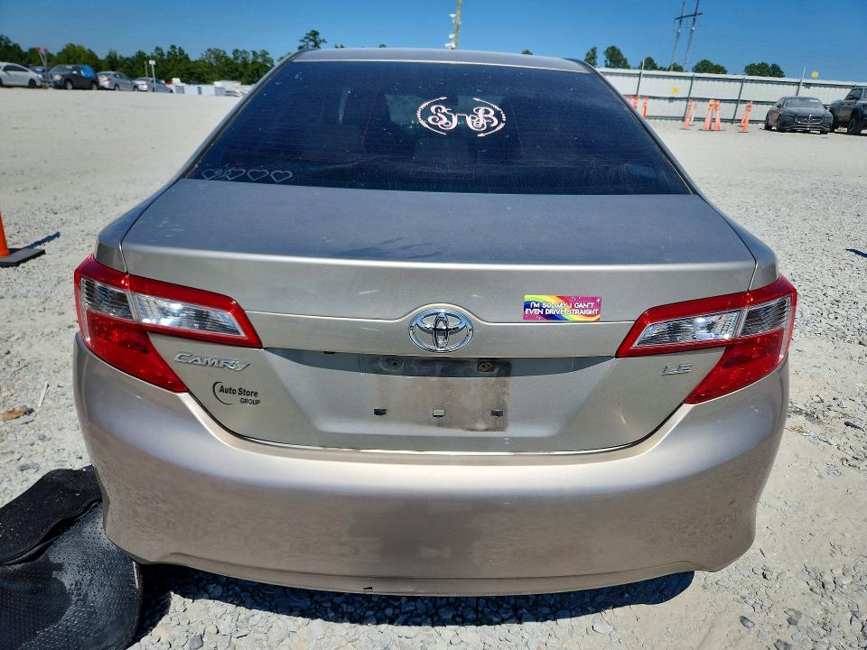 Photo 6 from auction – 2014 TOYOTA CAMRY with VIN 4T1BF1FK6EU454528