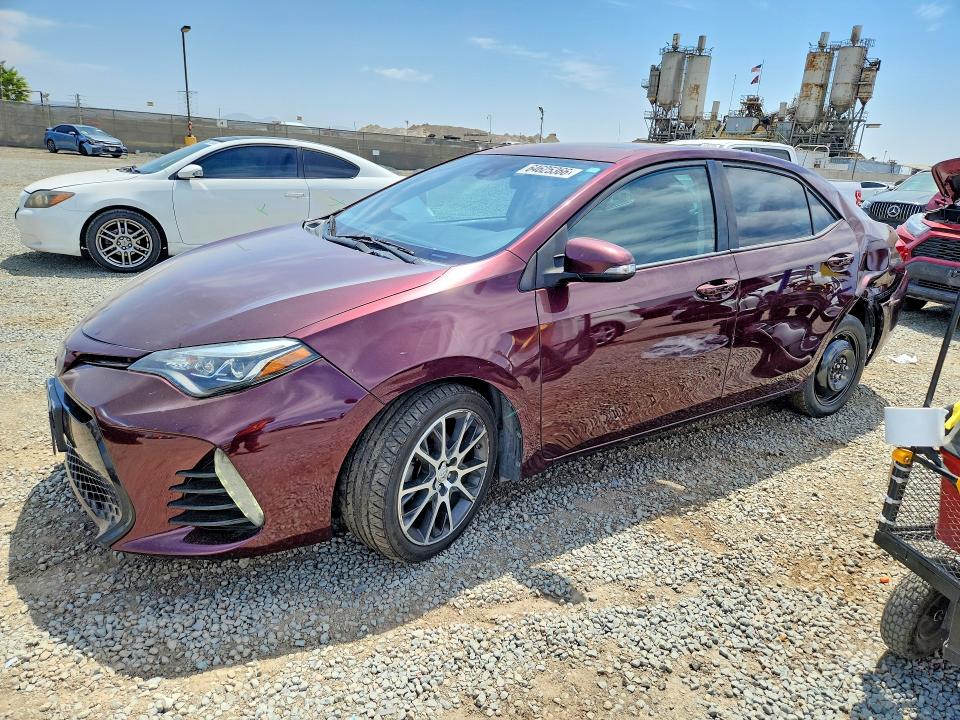 TOYOTA COROLLA 2017 with VIN 5YFBURHE7HP598719 - Photo from auction