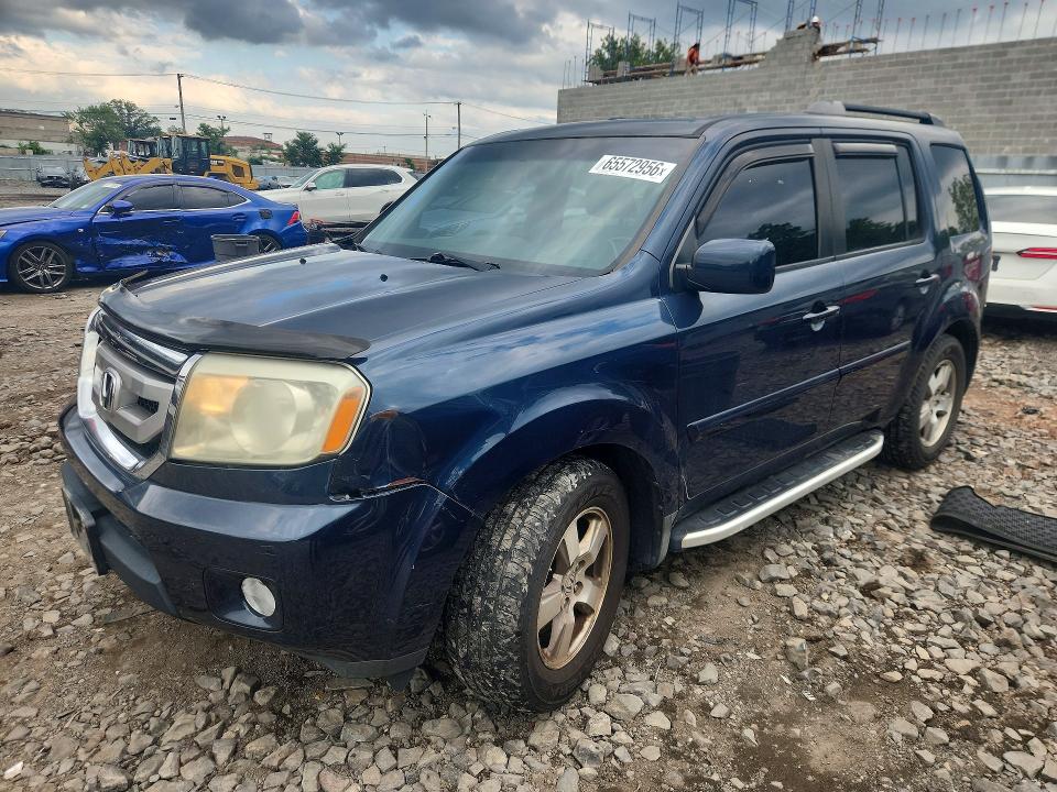 HONDA PILOT 2010 with VIN 5FNYF4H61AB021170 - Photo from auction