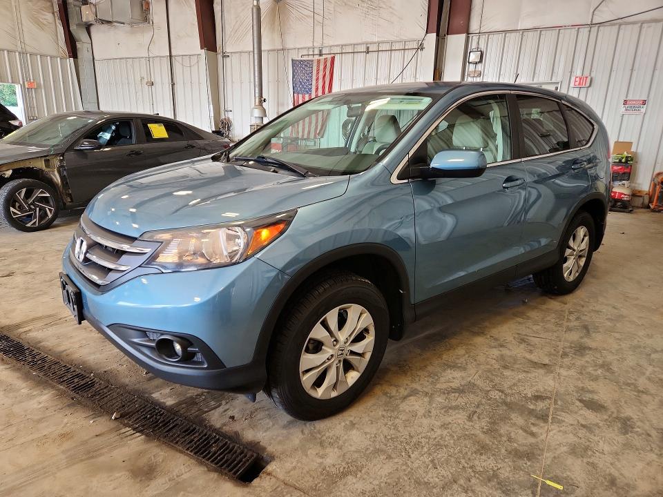 HONDA CR-V 2014 with VIN 2HKRM4H55EH715319 - Photo from auction