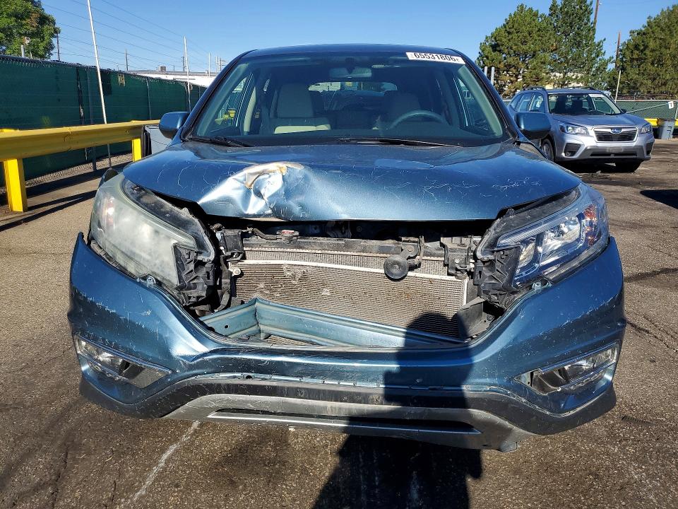 Photo 5 from auction – 2016 HONDA CR-V with VIN 2HKRM4H55GH640348