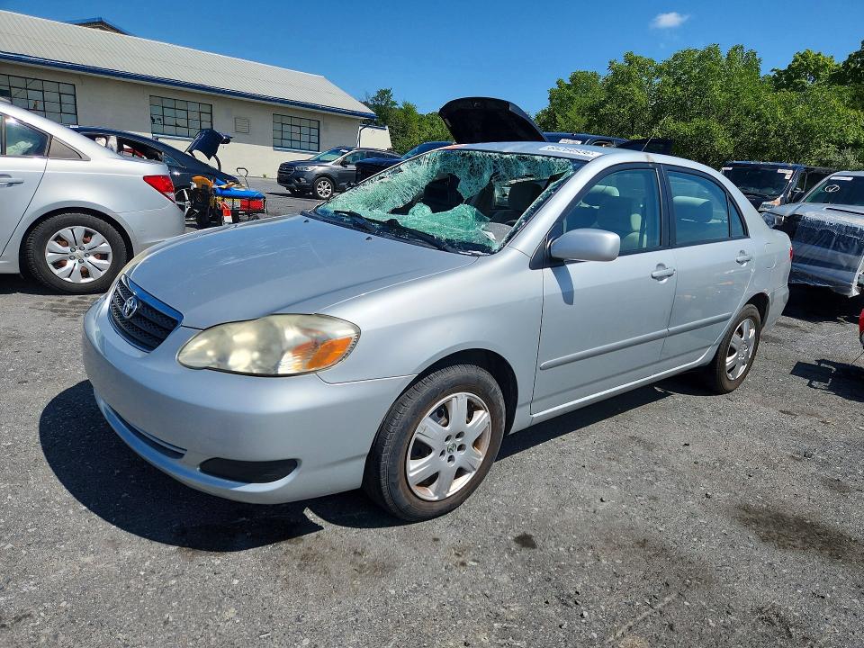 TOYOTA COROLLA 2008 with VIN 2T1BR32E28C908072 - Photo from auction