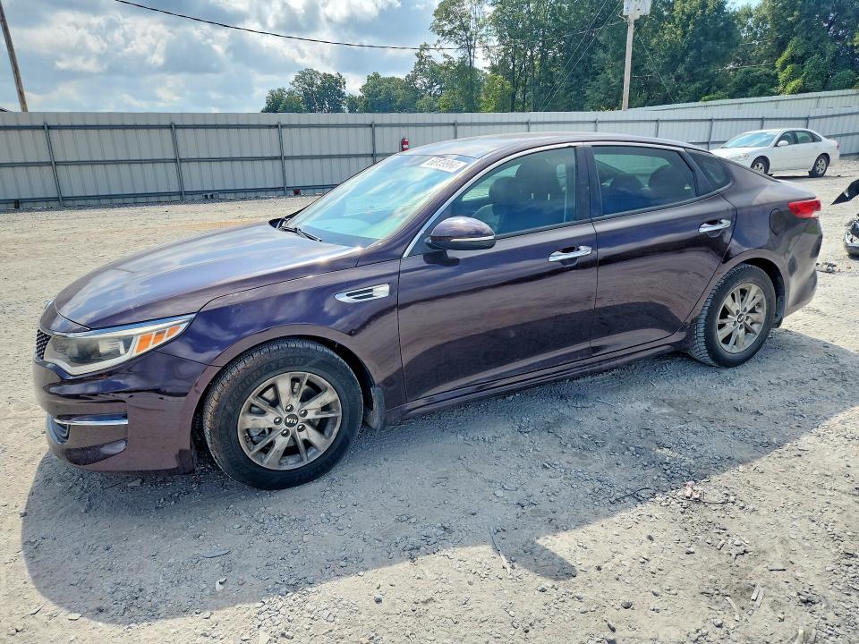 KIA OPTIMA 2018 with VIN 5XXGT4L31JG225532 - Photo from auction