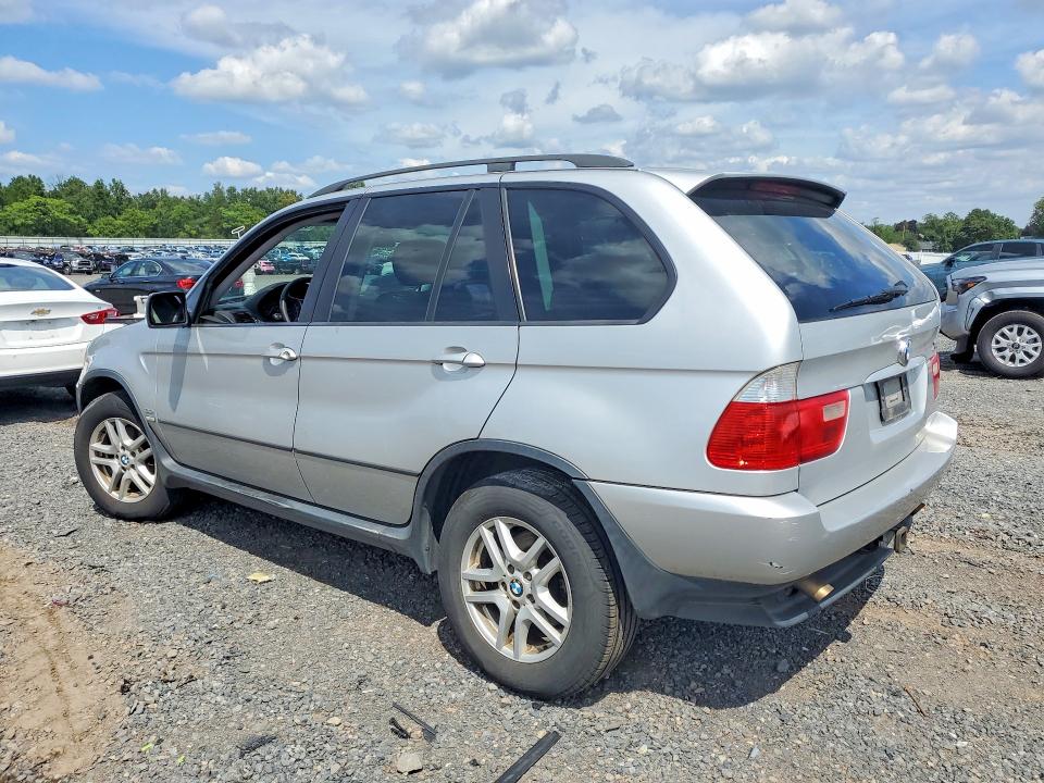 Photo 2 from auction – 2005 BMW X5 with VIN 5UXFA13545LY17738