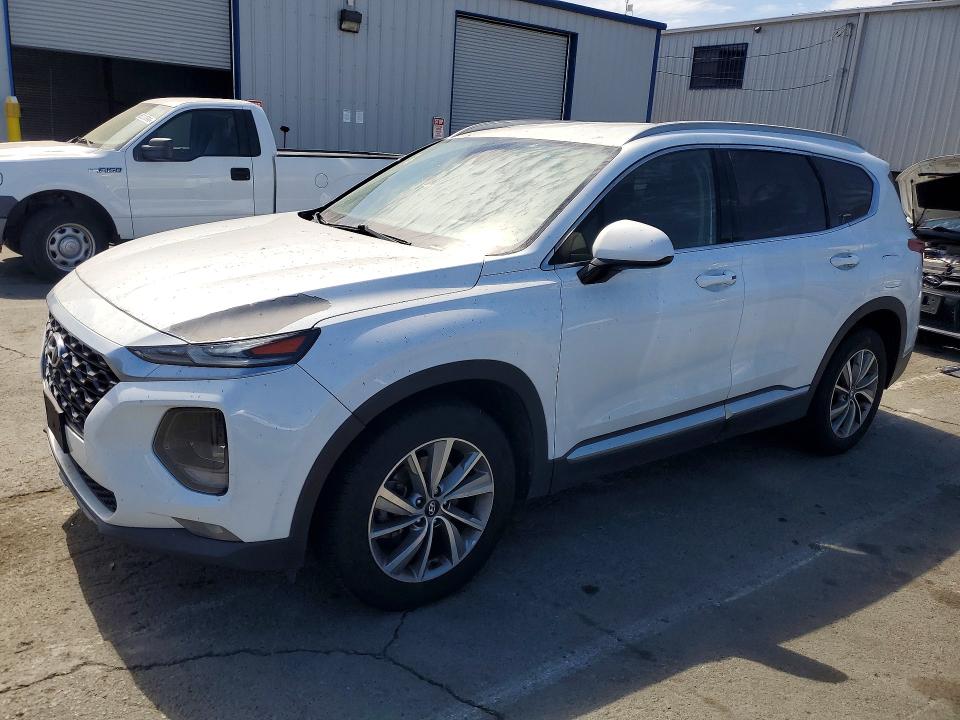 HYUNDAI SANTA FE 2019 with VIN 5NMS3CAD6KH122299 - Photo from auction