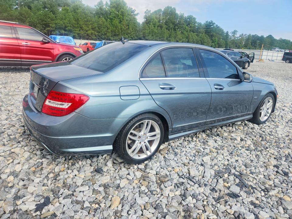 Photo 3 from auction – 2012 MERCEDES-BENZ C with VIN WDDGF4HB4CF864177