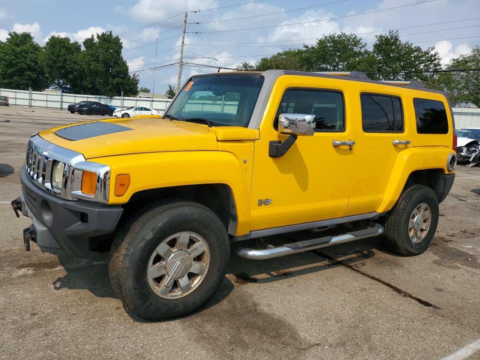 HUMMER H3 2007 with VIN 5GTDN13EX78133160 - Photo from auction