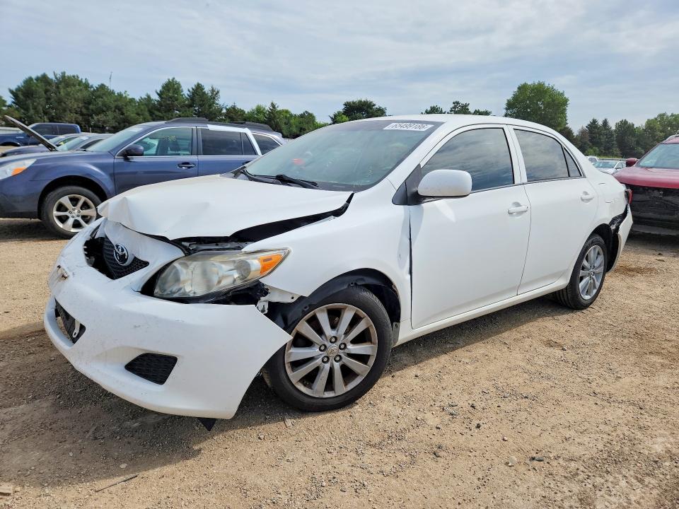 TOYOTA COROLLA 2010 with VIN 1NXBU4EE3AZ165359 - Photo from auction