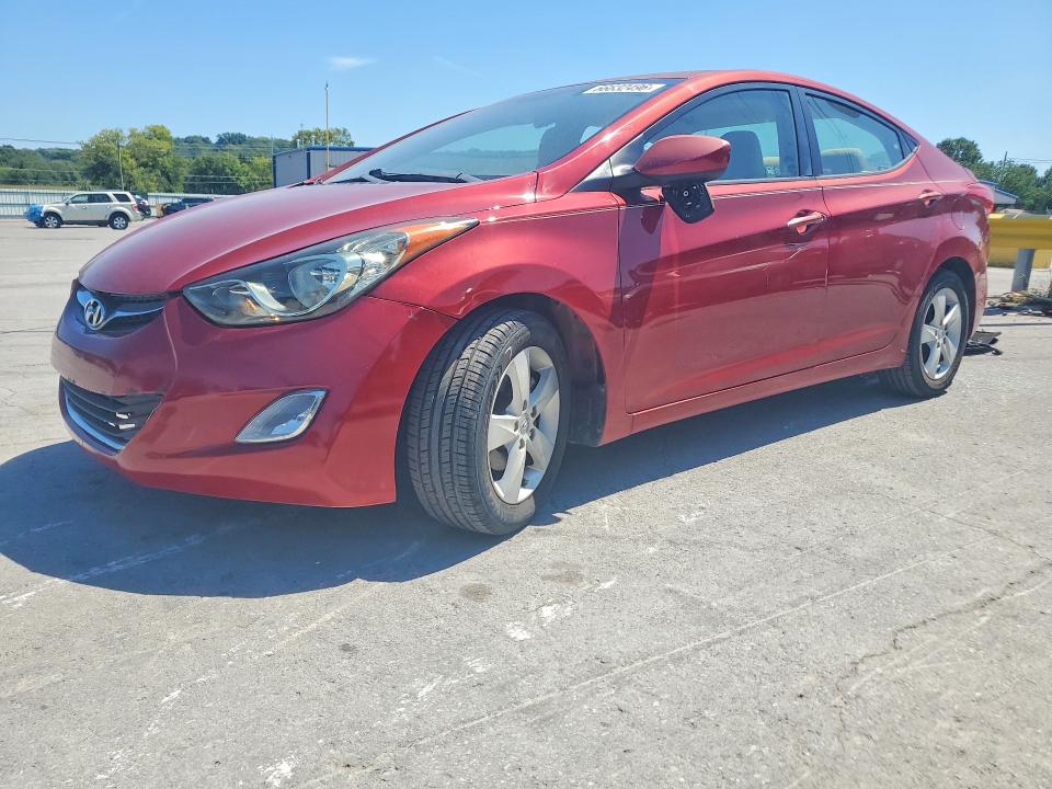 HYUNDAI ELANTRA 2012 with VIN KMHDH4AE3CU199078 - Photo from auction
