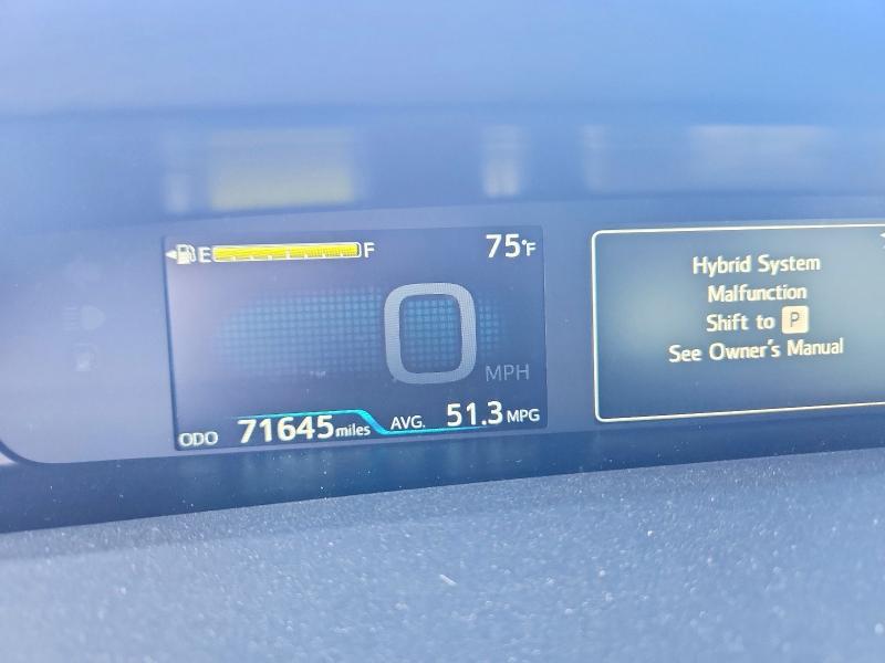 Photo 9 from auction – 2018 TOYOTA PRIUS with VIN JTDKARFU0J3547841
