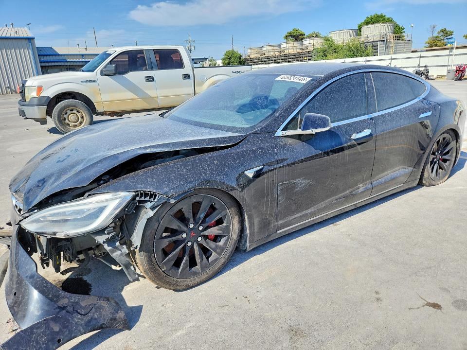 TESLA MODEL S 2017 with VIN 5YJSA1E27HF230301 - Photo from auction