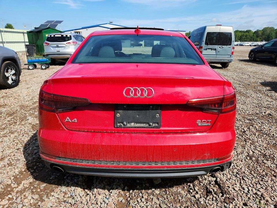 Photo 6 from auction – 2017 AUDI A4 with VIN WAUPNAF40HN068987
