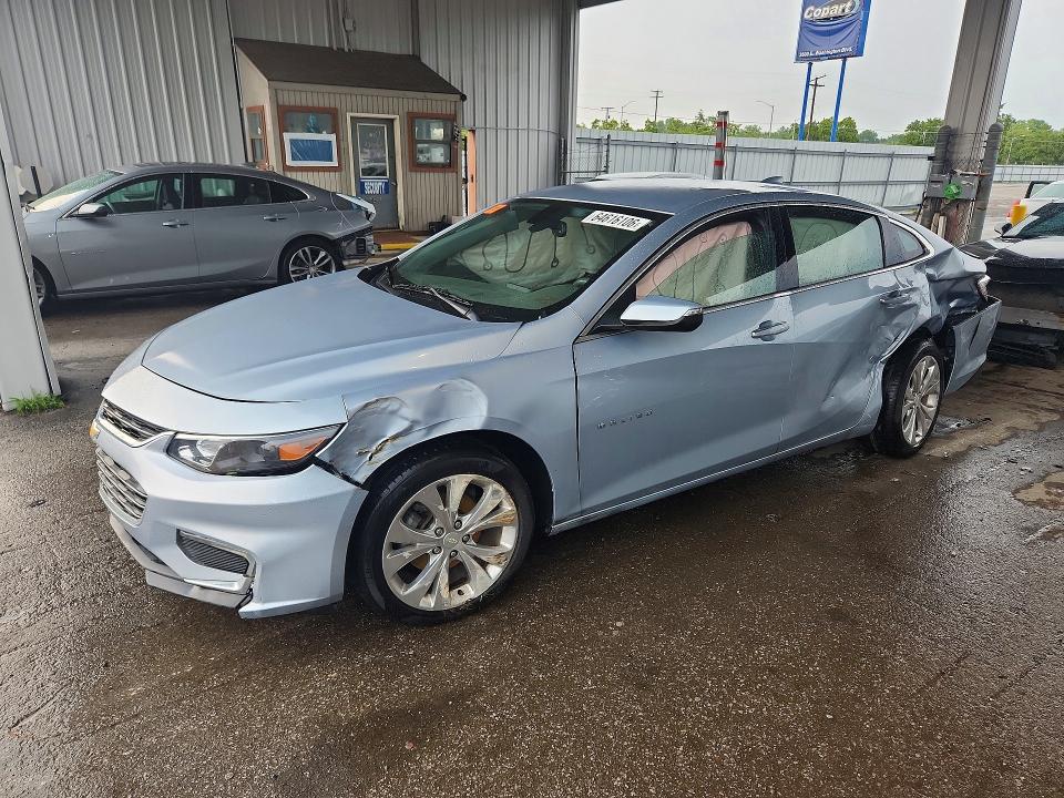 CHEVROLET MALIBU 2018 with VIN 1G1ZE5SX6JF124524 - Photo from auction