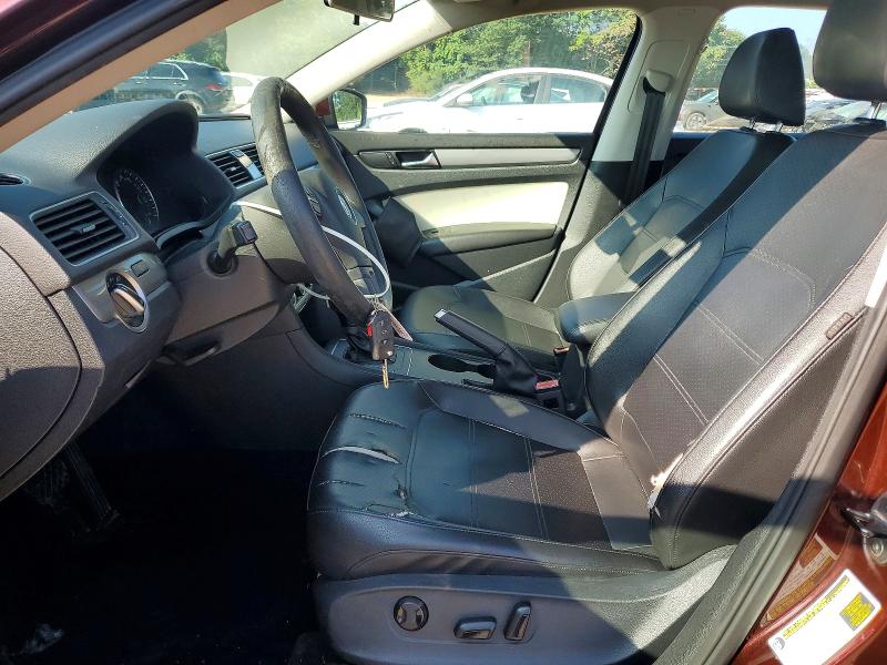 Photo 7 from auction – 2013 VOLKSWAGEN PASSAT with VIN 1VWAP7A37DC140551