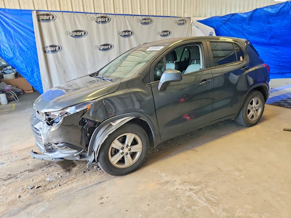 CHEVROLET TRAX 2019 with VIN 3GNCJKSB9KL404884 - Photo from auction
