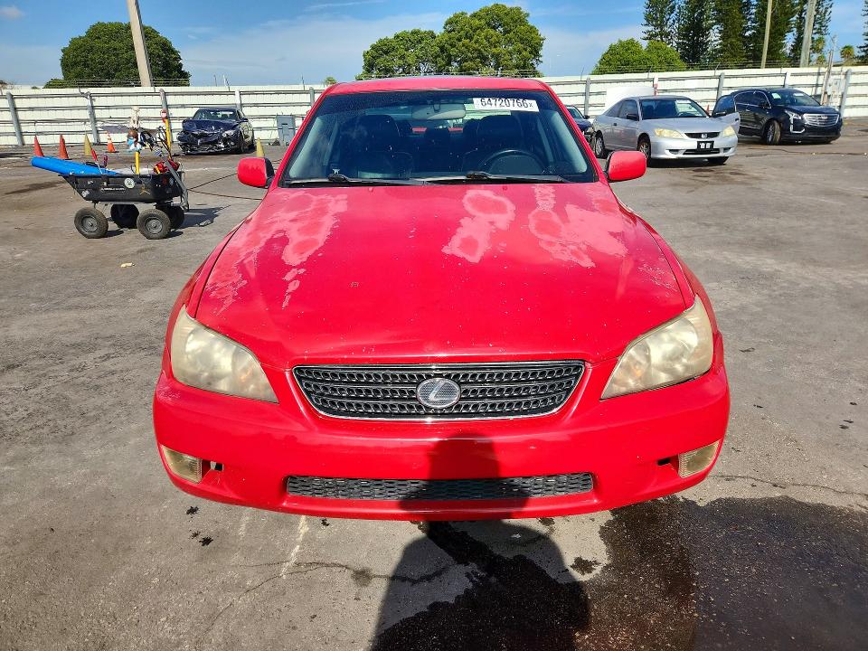 Photo 5 from auction – 2004 LEXUS IS with VIN JTHBD192040089810