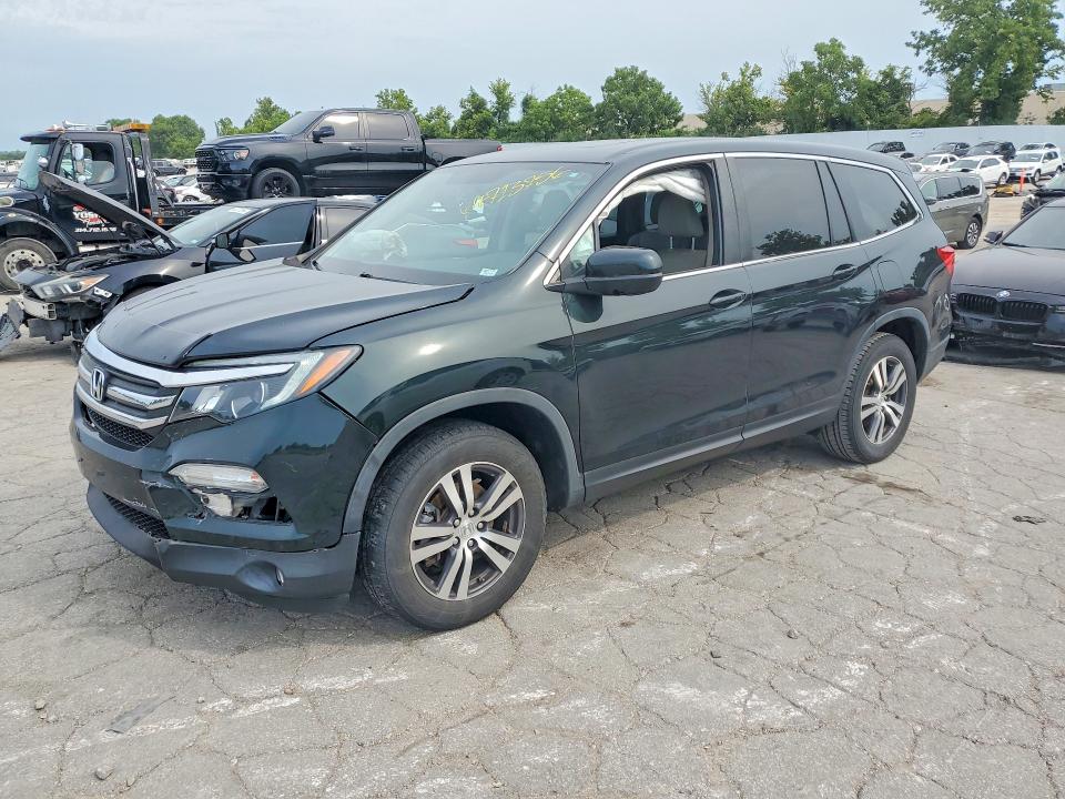 HONDA PILOT 2018 with VIN 5FNYF6H55JB059262 - Photo from auction