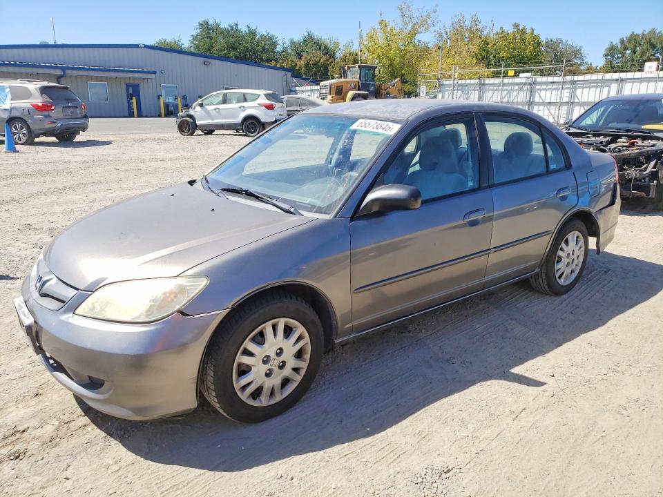 HONDA CIVIC 2005 with VIN 2HGES16515H598547 - Photo from auction