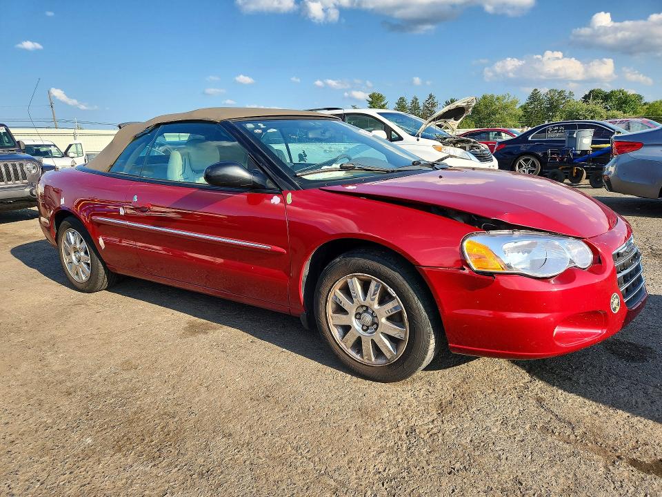 Photo 4 from auction – 2004 CHRYSLER SEBRING with VIN 1C3EL65R54N213109